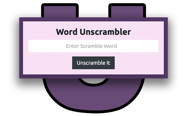 Unscramble words
